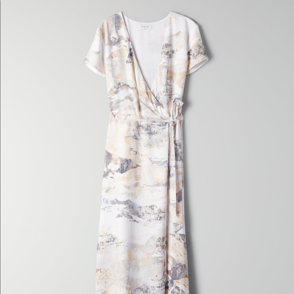 Babaton slit wrap dress - Picture 6 of 7